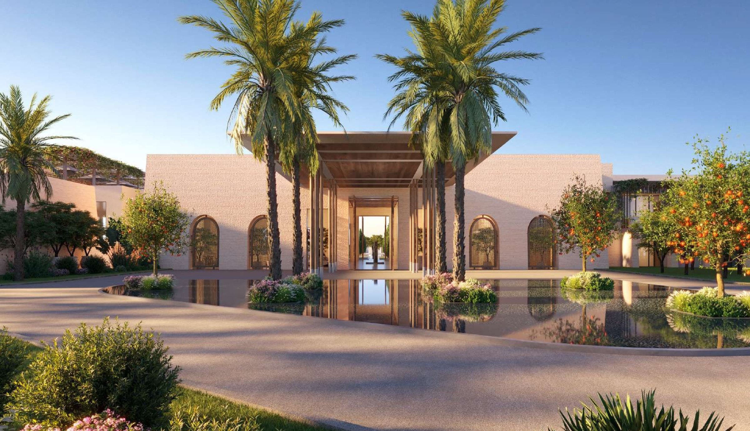 Morocco Resort entrance